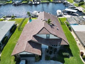 Cape Coral, Florida, roofing experts - finished roof.